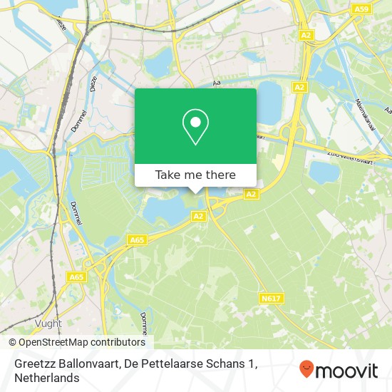 Greetzz Ballonvaart, De Pettelaarse Schans 1 map