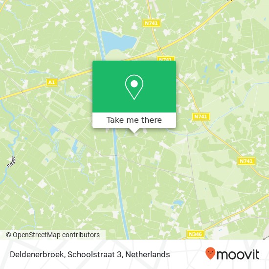 Deldenerbroek, Schoolstraat 3 map