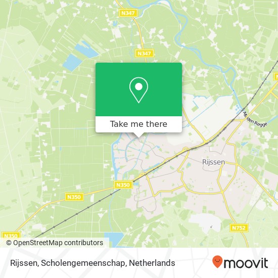 Rijssen, Scholengemeenschap map