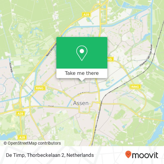 De Timp, Thorbeckelaan 2 map