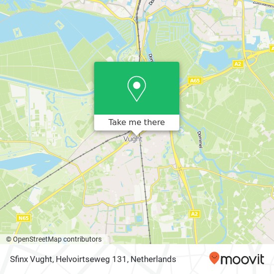 Sfinx Vught, Helvoirtseweg 131 map