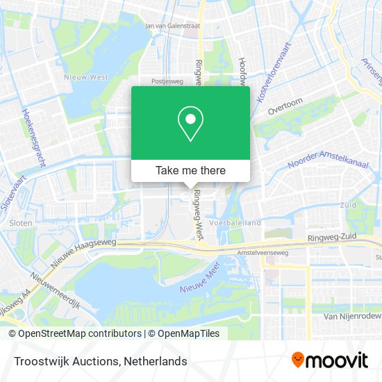 Troostwijk Auctions map