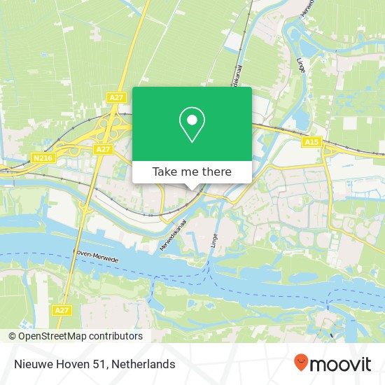 Nieuwe Hoven 51 map
