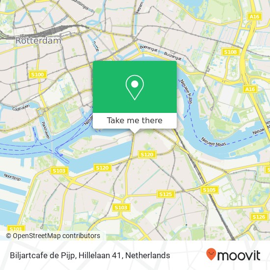 Biljartcafe de Pijp, Hillelaan 41 map