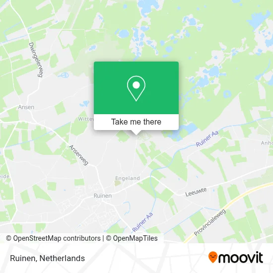 Ruinen map