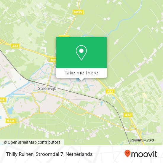 Thilly Ruinen, Stroomdal 7 map