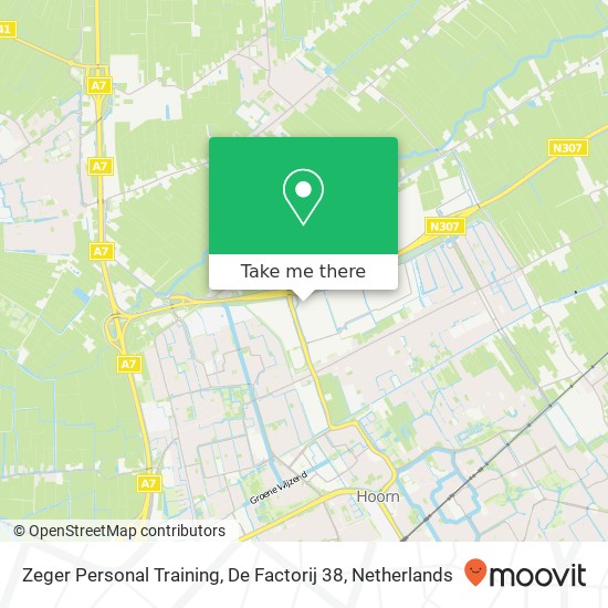 Zeger Personal Training, De Factorij 38 Karte