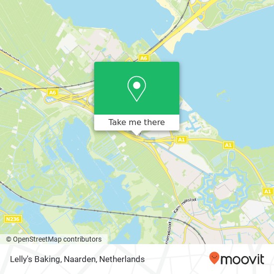 Lelly's Baking, Naarden map