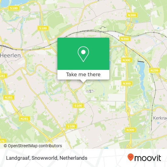 Landgraaf, Snowworld Karte