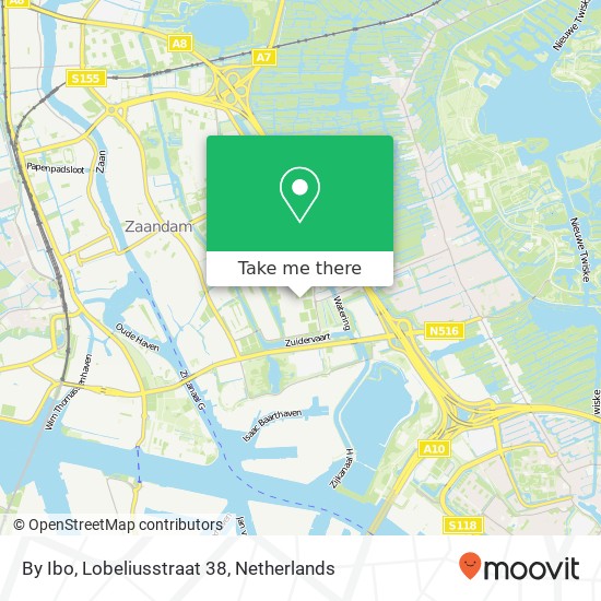 By Ibo, Lobeliusstraat 38 map