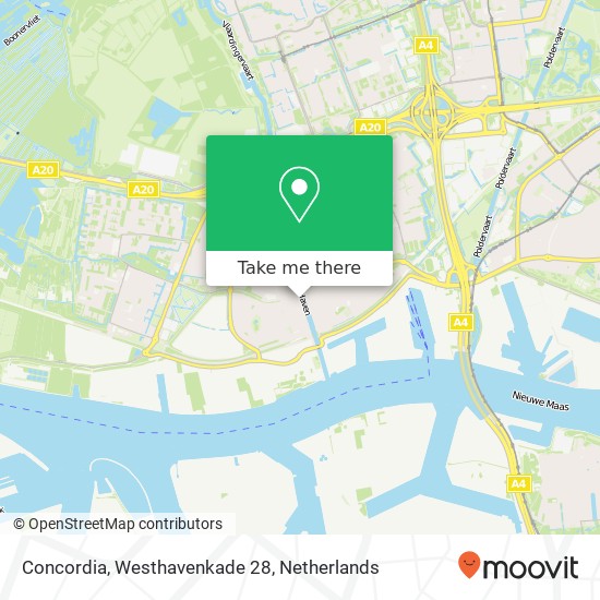 Concordia, Westhavenkade 28 map