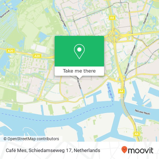 Café Mes, Schiedamseweg 17 map