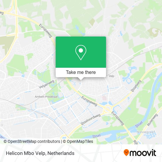 Helicon Mbo Velp map