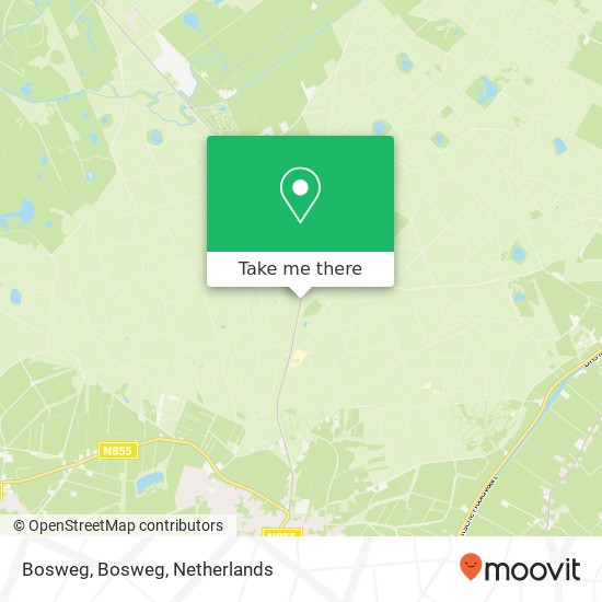 Bosweg, Bosweg map