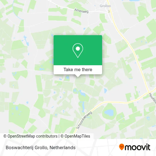 Boswachterij Grollo map