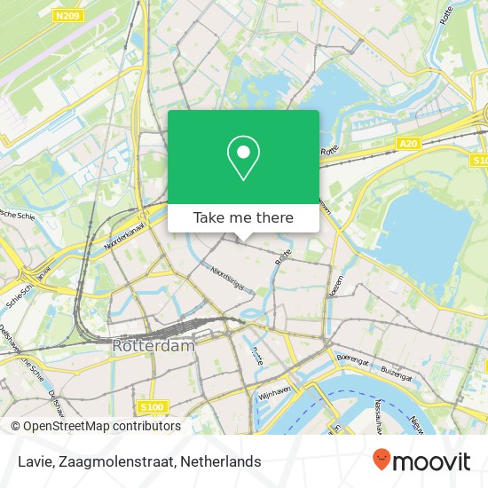 Lavie, Zaagmolenstraat map