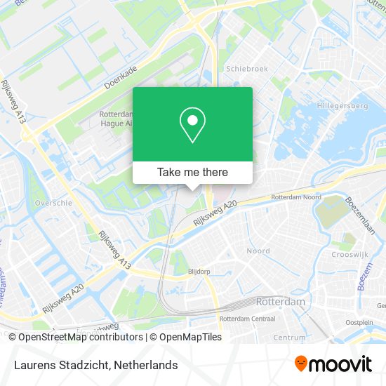 Afbreken Gedragen zoet How to get to Laurens Stadzicht in Rotterdam by Bus, Metro, Train or Light  Rail?