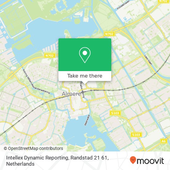 Intellex Dynamic Reporting, Randstad 21 61 map