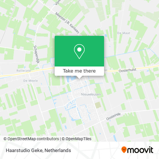 Haarstudio Geke map