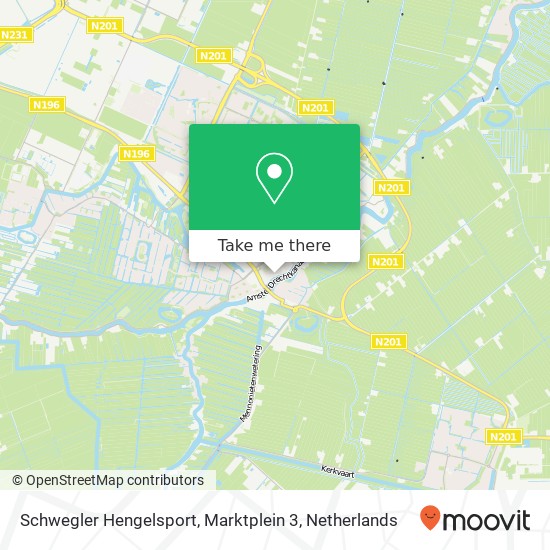 Schwegler Hengelsport, Marktplein 3 map