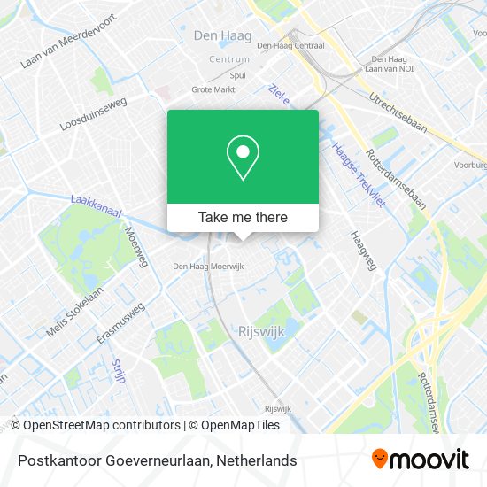 Postkantoor Goeverneurlaan map