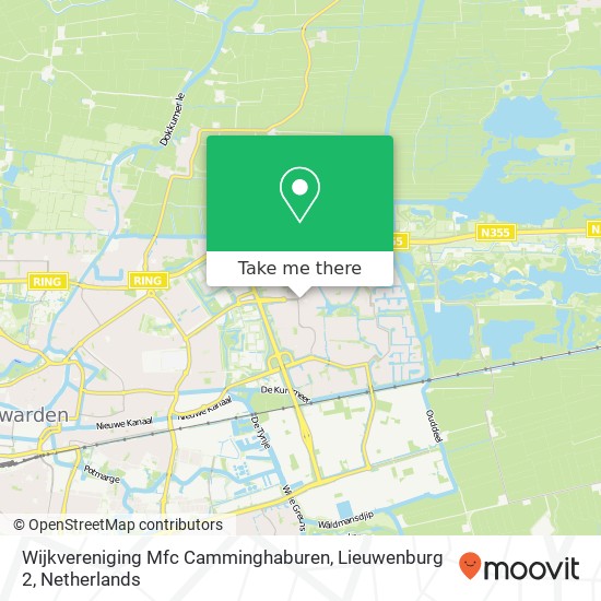 Wijkvereniging Mfc Camminghaburen, Lieuwenburg 2 map