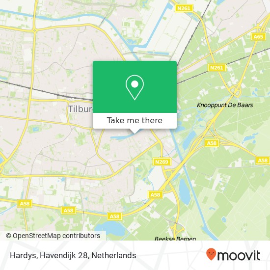 Hardys, Havendijk 28 map