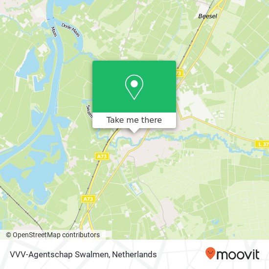 VVV-Agentschap Swalmen Karte
