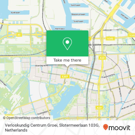 Verloskundig Centrum Groei, Slotermeerlaan 103G map