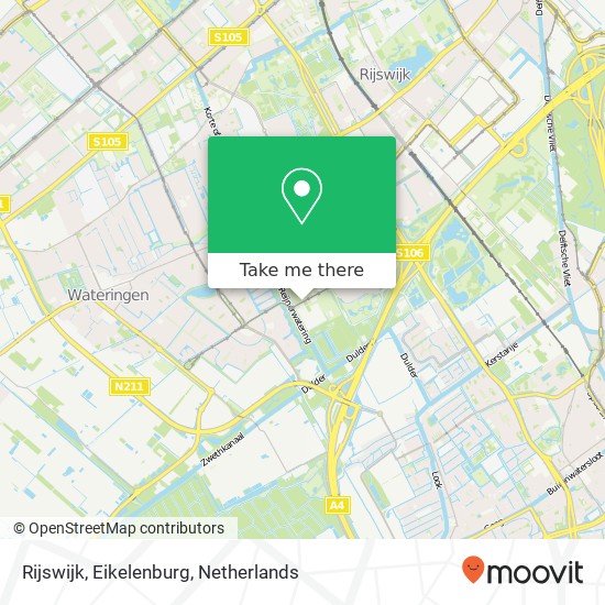 Rijswijk, Eikelenburg Karte