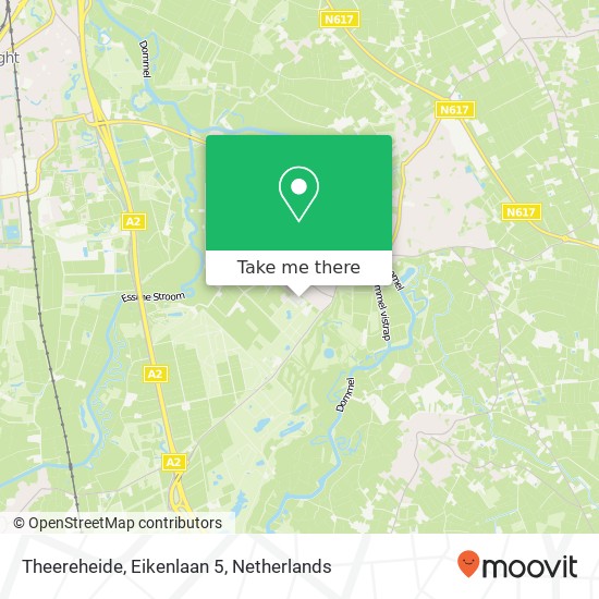 Theereheide, Eikenlaan 5 map