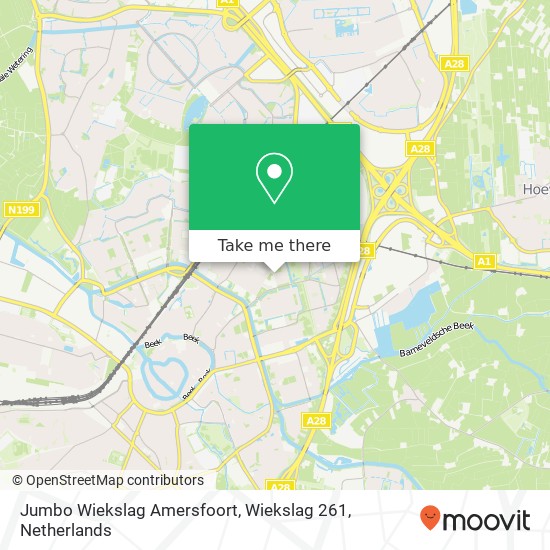 Jumbo Wiekslag Amersfoort, Wiekslag 261 map