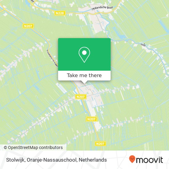 Stolwijk, Oranje-Nassauschool map