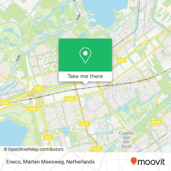 Eneco, Marten Meesweg map