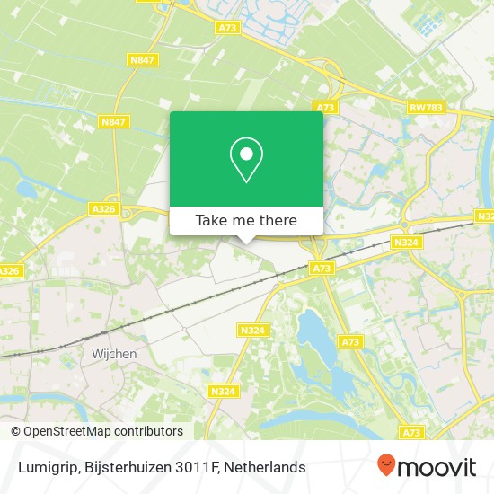 Lumigrip, Bijsterhuizen 3011F Karte