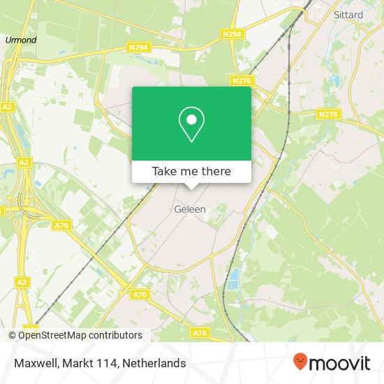Maxwell, Markt 114 map