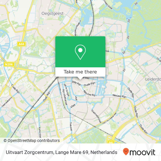 Uitvaart Zorgcentrum, Lange Mare 69 map