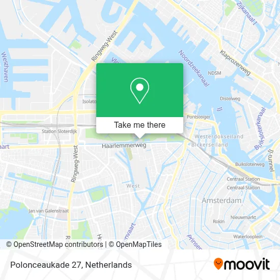 Polonceaukade 27 map