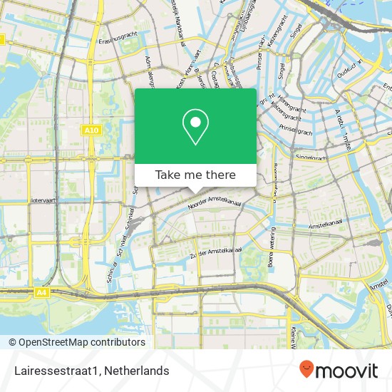 Lairessestraat1 map