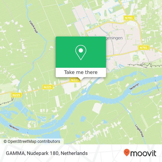 GAMMA, Nudepark 180 map