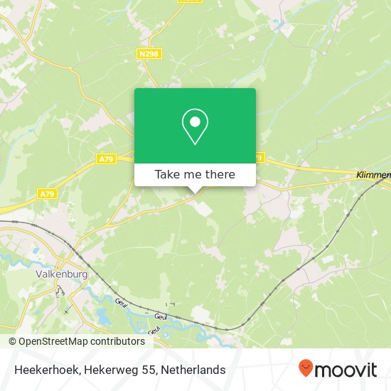 Heekerhoek, Hekerweg 55 map