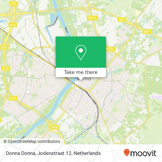 Donna Donna, Jodenstraat 12 map