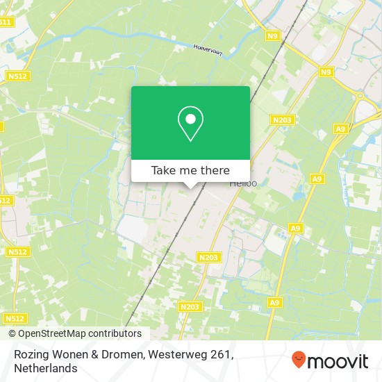 Rozing Wonen & Dromen, Westerweg 261 map