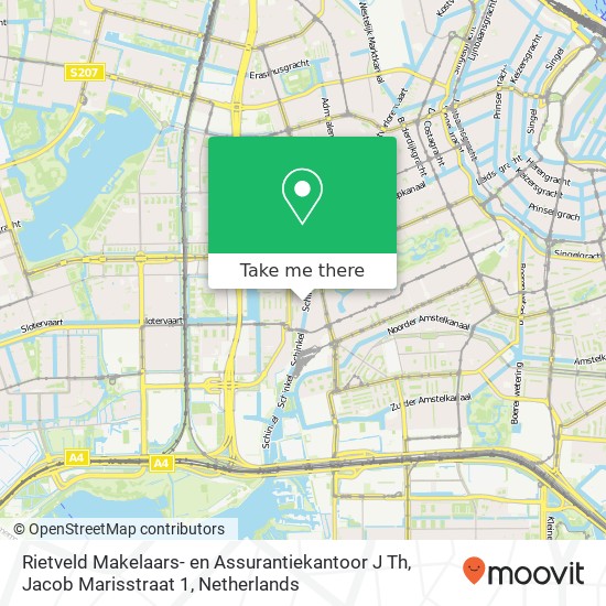 Rietveld Makelaars- en Assurantiekantoor J Th, Jacob Marisstraat 1 map