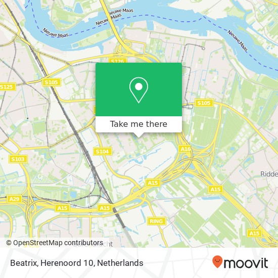 Beatrix, Herenoord 10 map