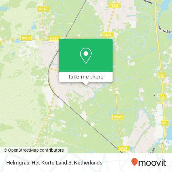 Helmgras, Het Korte Land 3 map