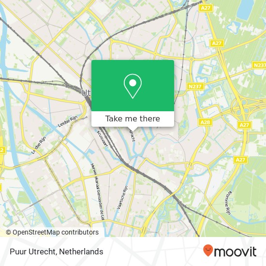 Puur Utrecht map