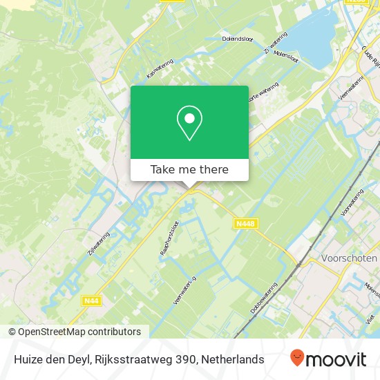 Huize den Deyl, Rijksstraatweg 390 Karte