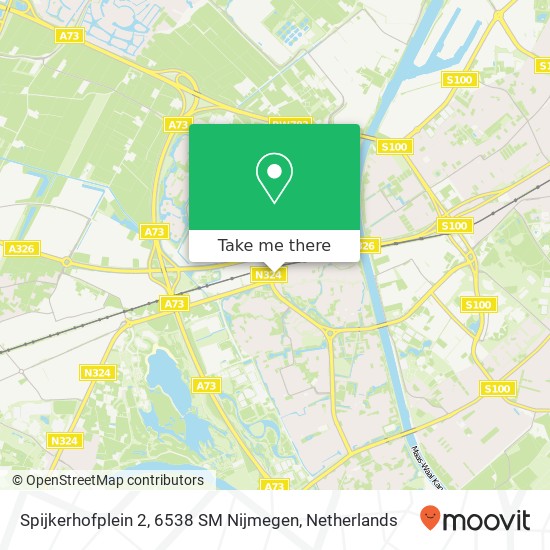 Spijkerhofplein 2, 6538 SM Nijmegen Karte