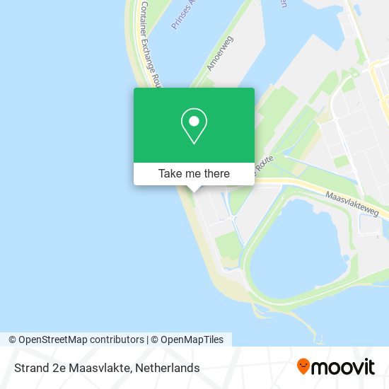 Strand 2e Maasvlakte map